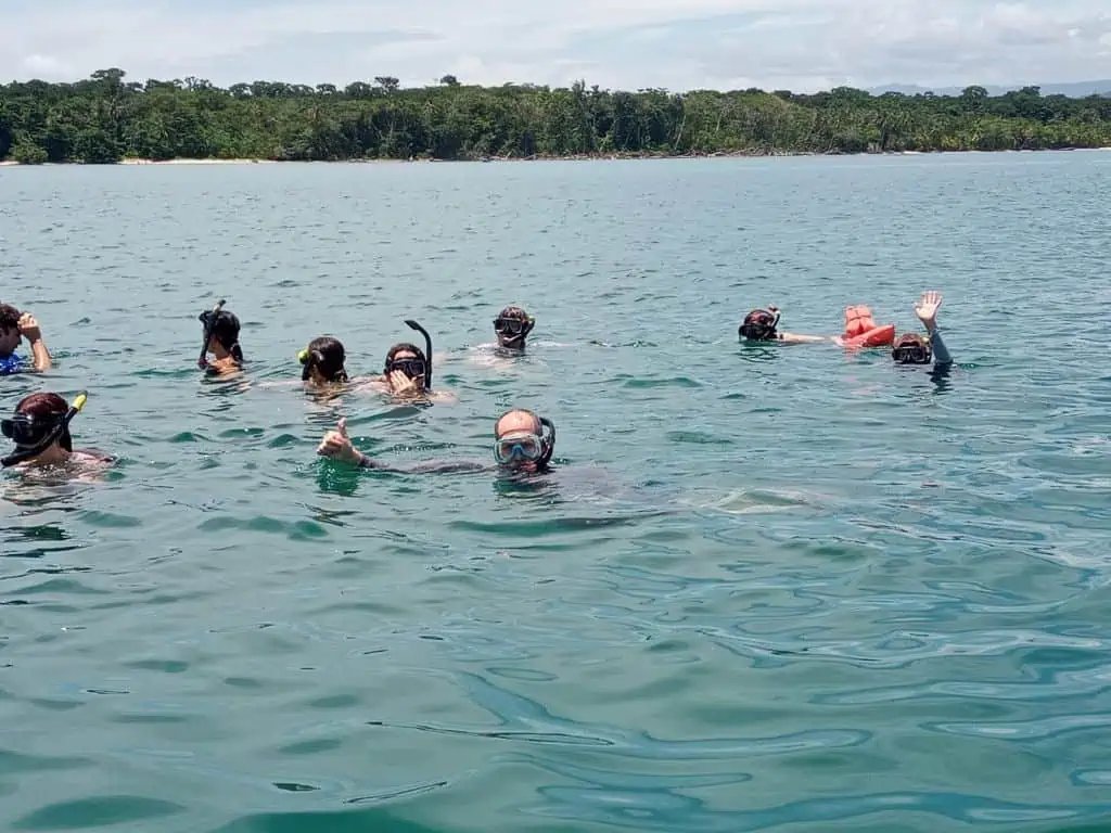 snorkeling cahuita national park